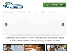Tablet Screenshot of baymonte.org